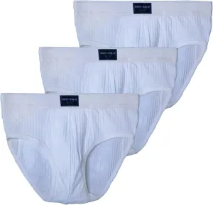 Men's Cotton Breathable Classics 3-Pack Brief, Moisture Wicking, Machine Washable