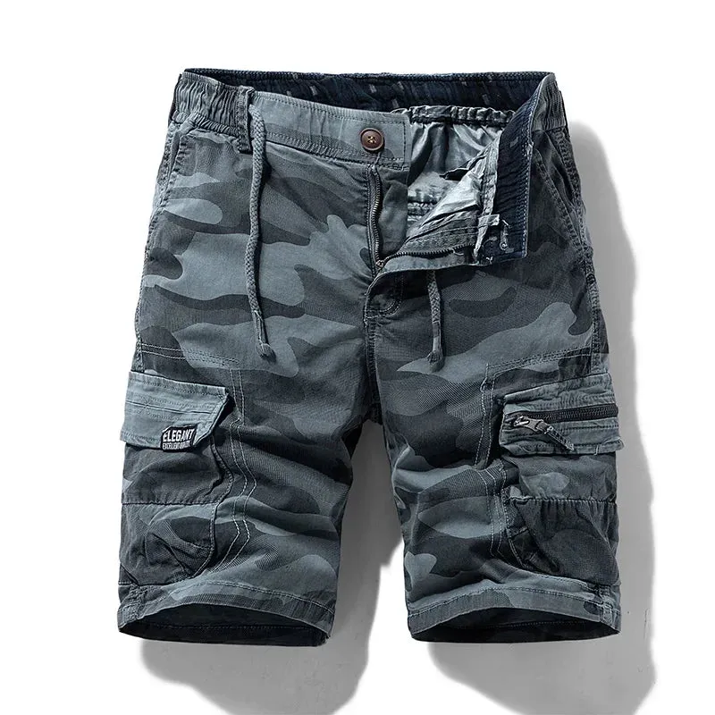 Men's Cotton Cargo Camouflage Shorts – Durable, Stylish & Comfortable Fit