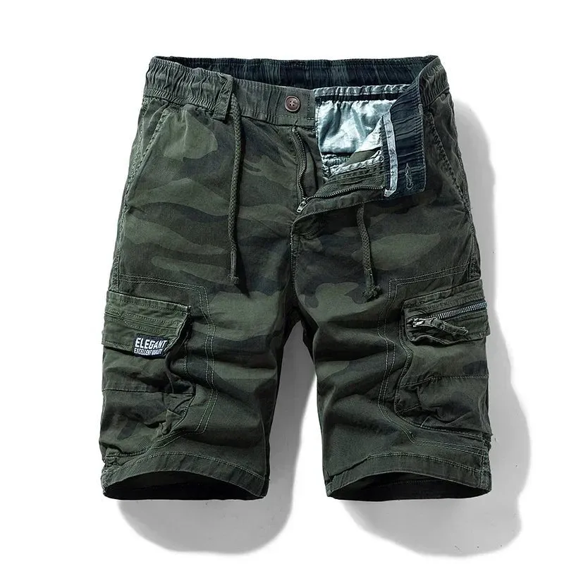 Men's Cotton Cargo Camouflage Shorts – Durable, Stylish & Comfortable Fit