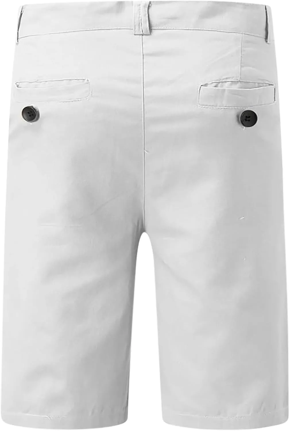 Mens Golf Dress Shorts Lightweight 7" Hiking Shorts Solid Basic Workwear Summer Lightweight Casual Shorts with Pocket