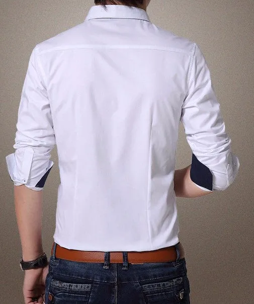 Men's High Quality Slim Fit Casual Shirt