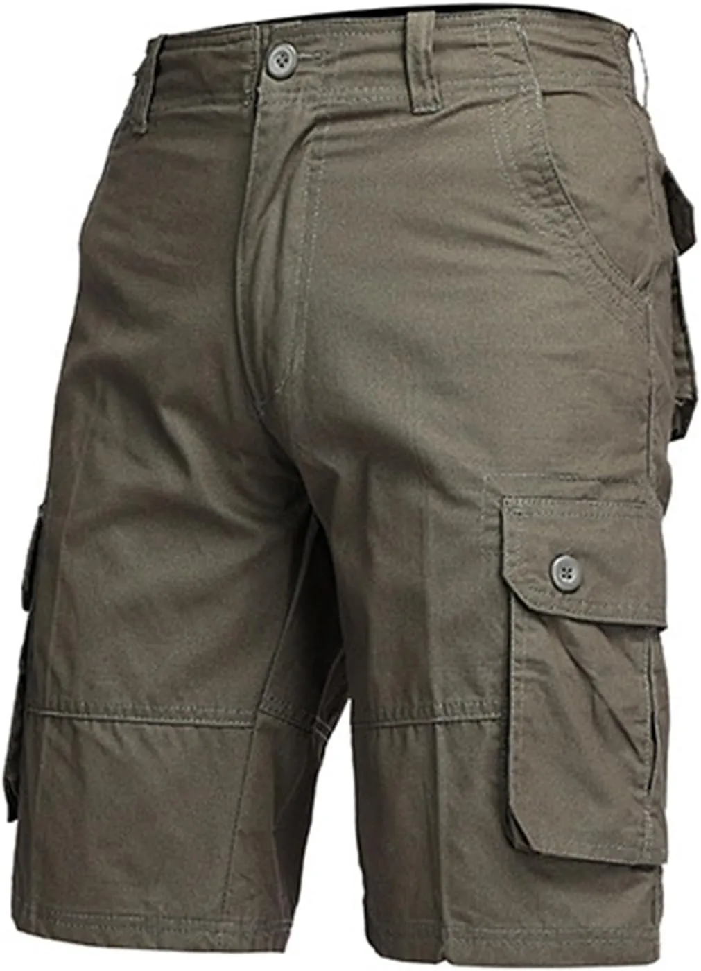 Men's Hiking Cargo Shorts Durable Multi-Pocket Retro Backpacking Summer