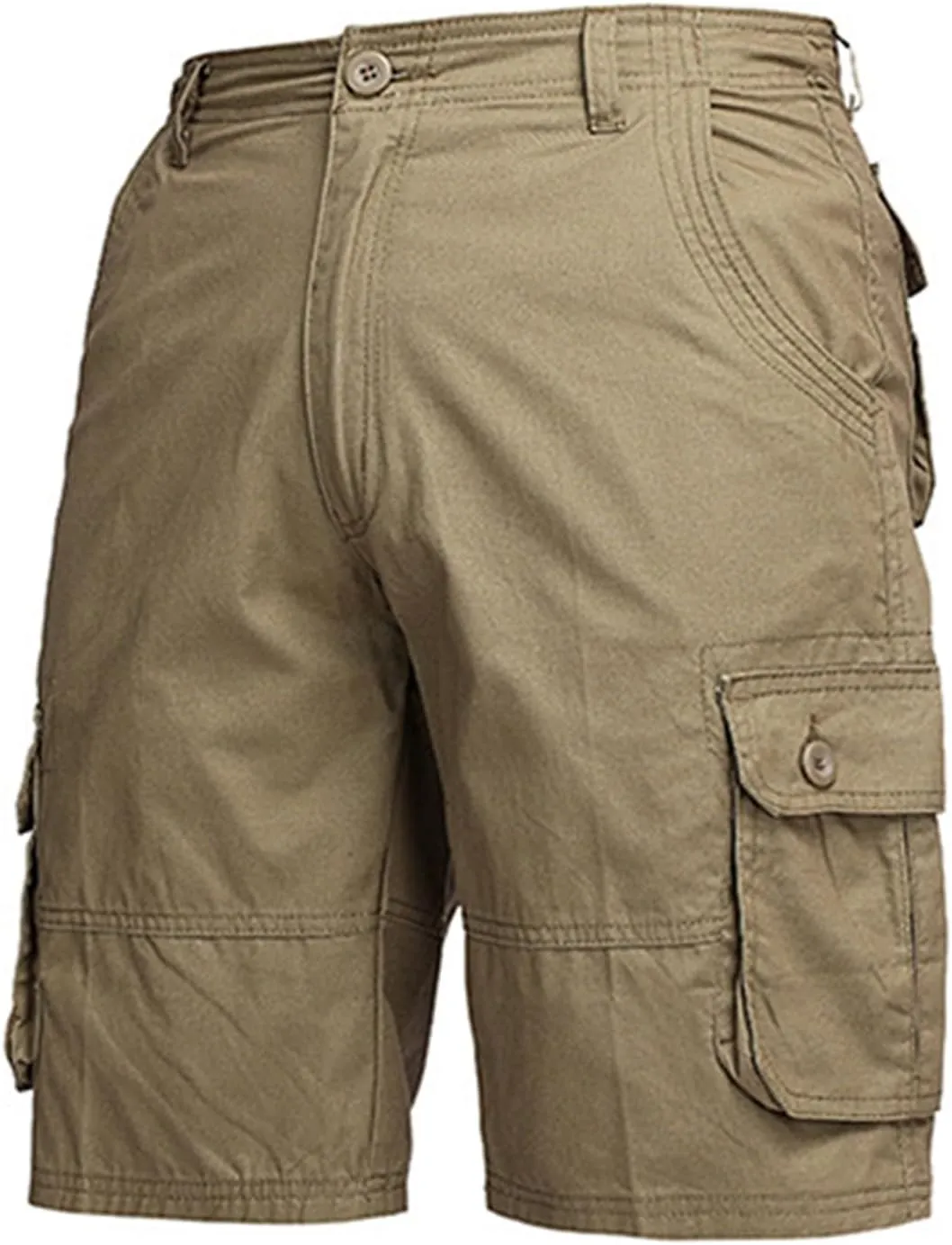 Men's Hiking Cargo Shorts Durable Multi-Pocket Retro Backpacking Summer