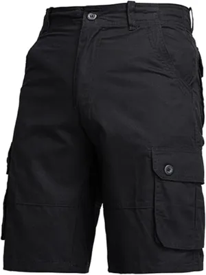 Men's Hiking Cargo Shorts Durable Multi-Pocket Retro Backpacking Summer