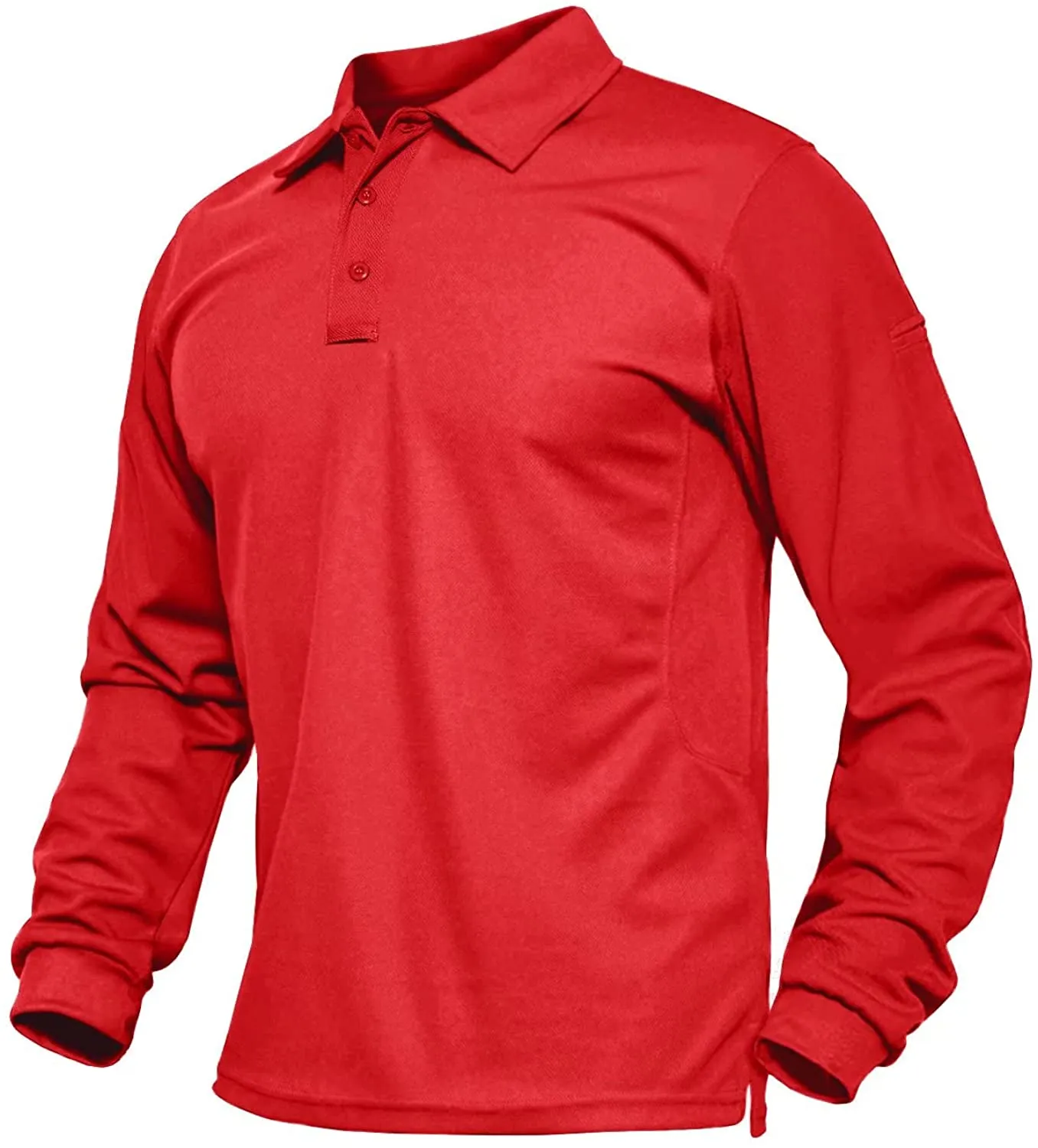 Men's Jersey Golf Polo Shirts Outdoor Pique Performance