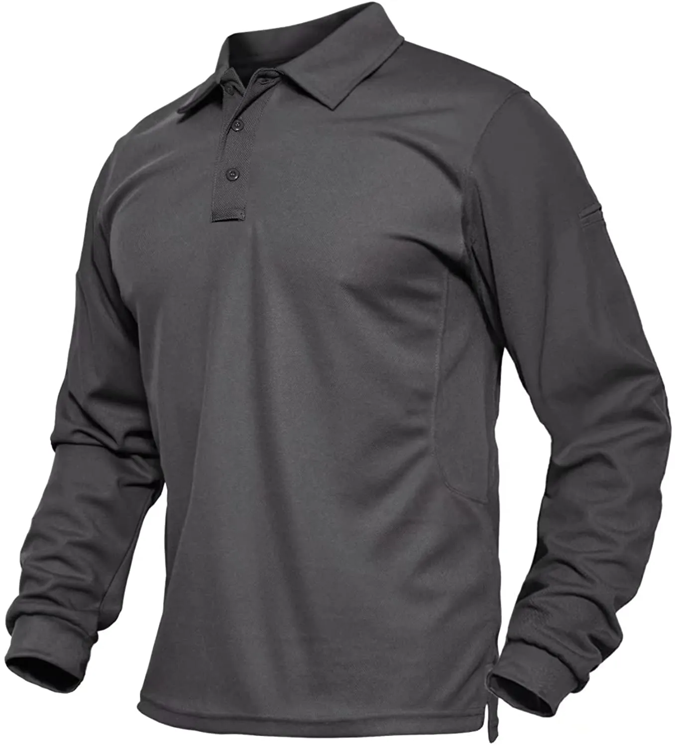 Men's Jersey Golf Polo Shirts Outdoor Pique Performance
