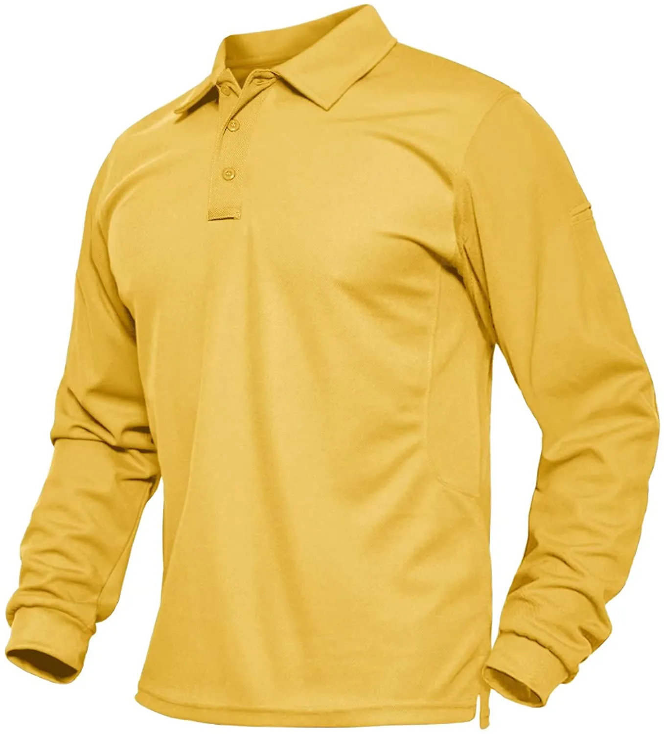 Men's Jersey Golf Polo Shirts Outdoor Pique Performance