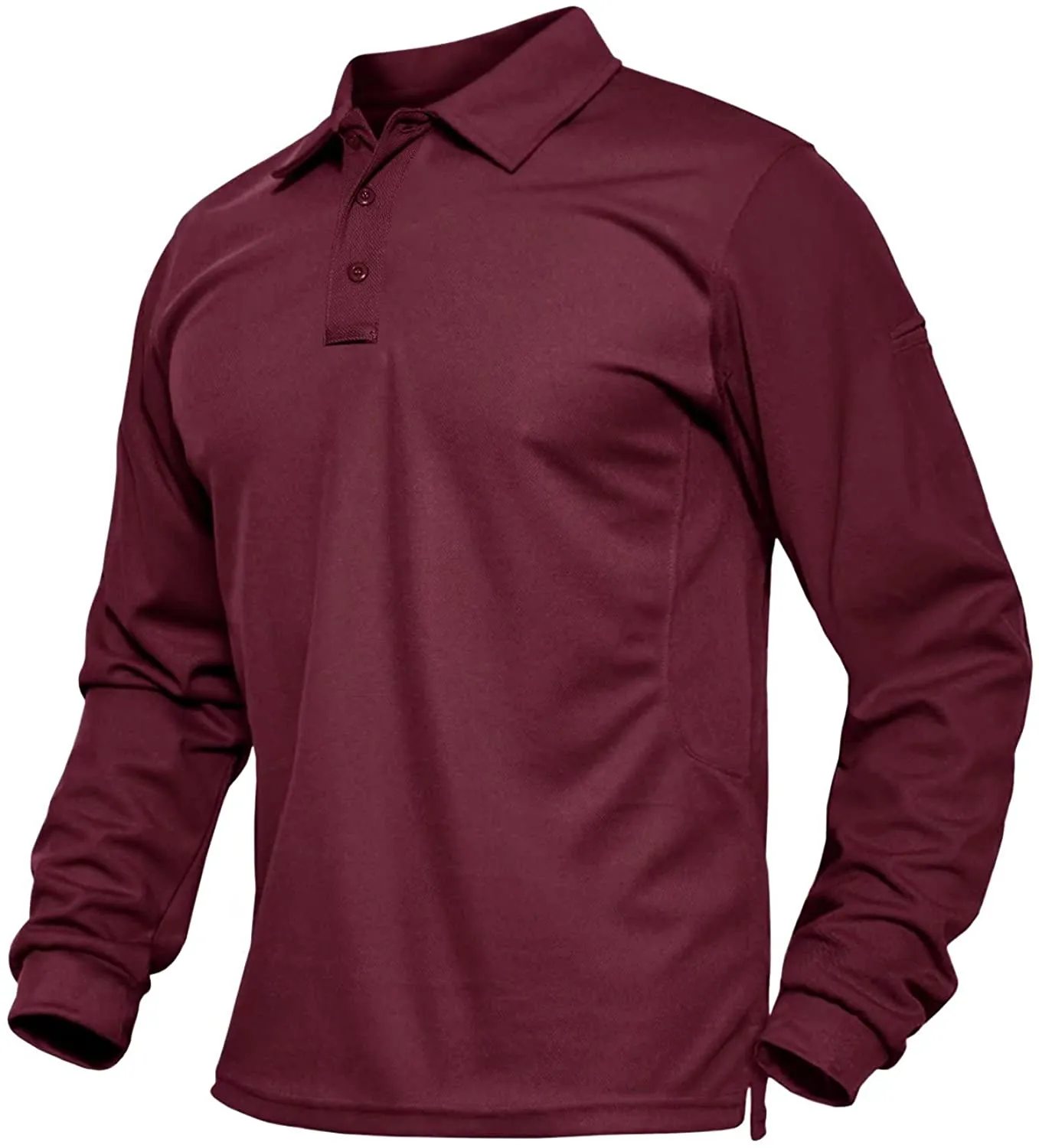Men's Jersey Golf Polo Shirts Outdoor Pique Performance