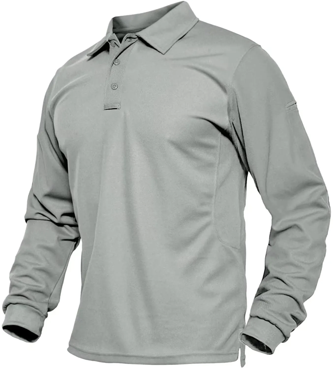 Men's Jersey Golf Polo Shirts Outdoor Pique Performance