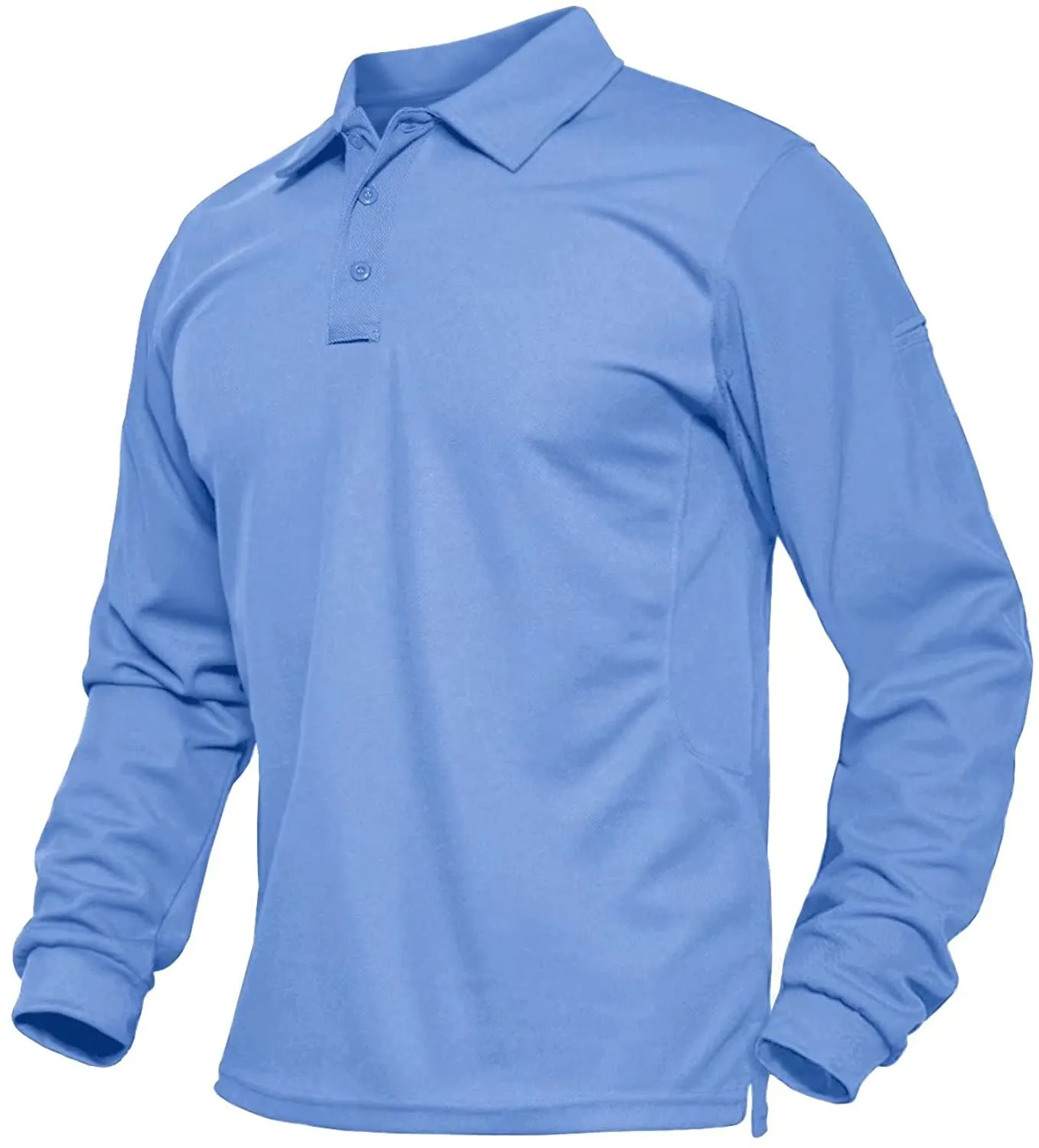 Men's Jersey Golf Polo Shirts Outdoor Pique Performance