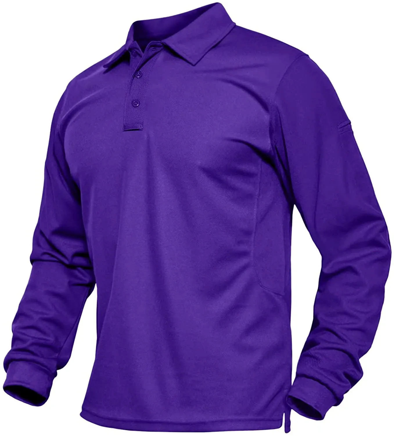 Men's Jersey Golf Polo Shirts Outdoor Pique Performance