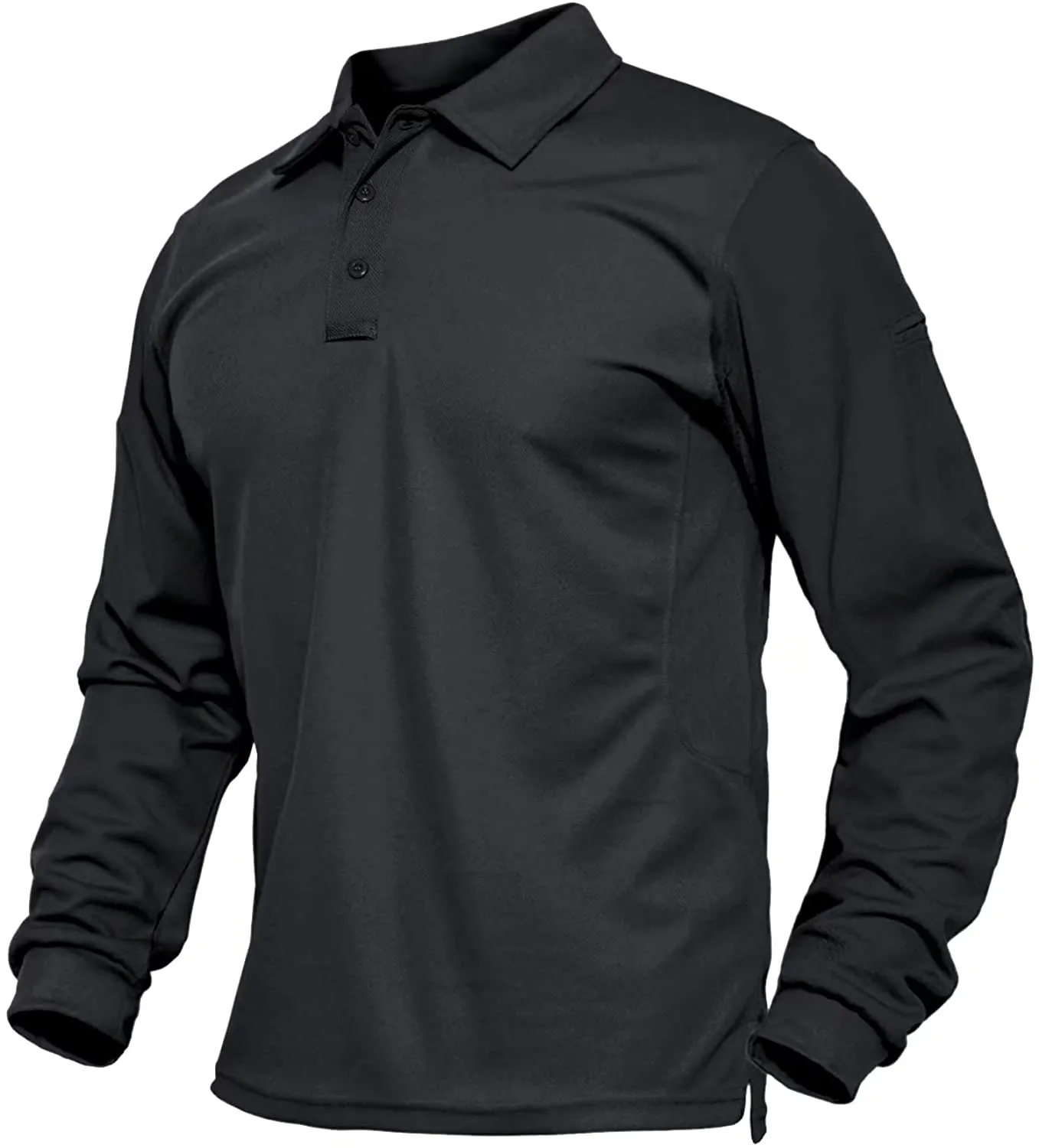 Men's Jersey Golf Polo Shirts Outdoor Pique Performance
