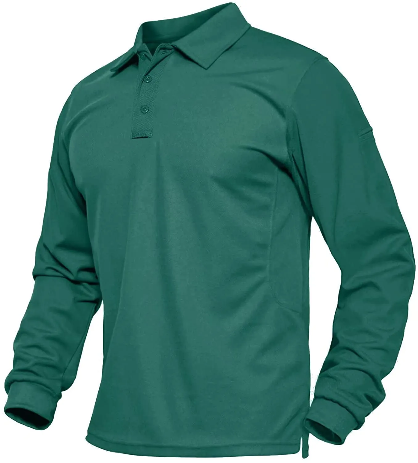 Men's Jersey Golf Polo Shirts Outdoor Pique Performance
