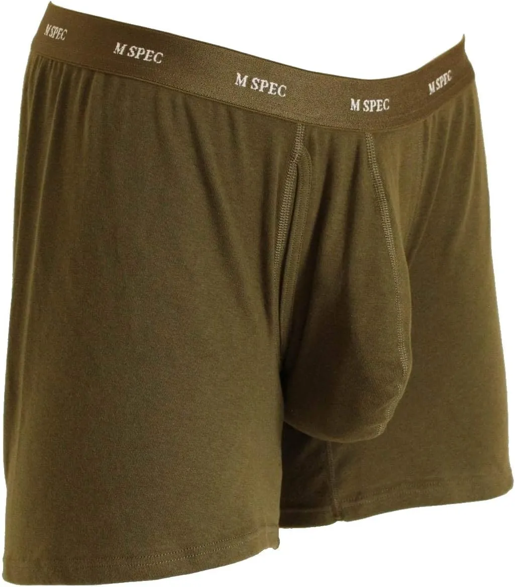 Men's Knit Boxers 3D-Crotch Breathable/Comfortable MS-04