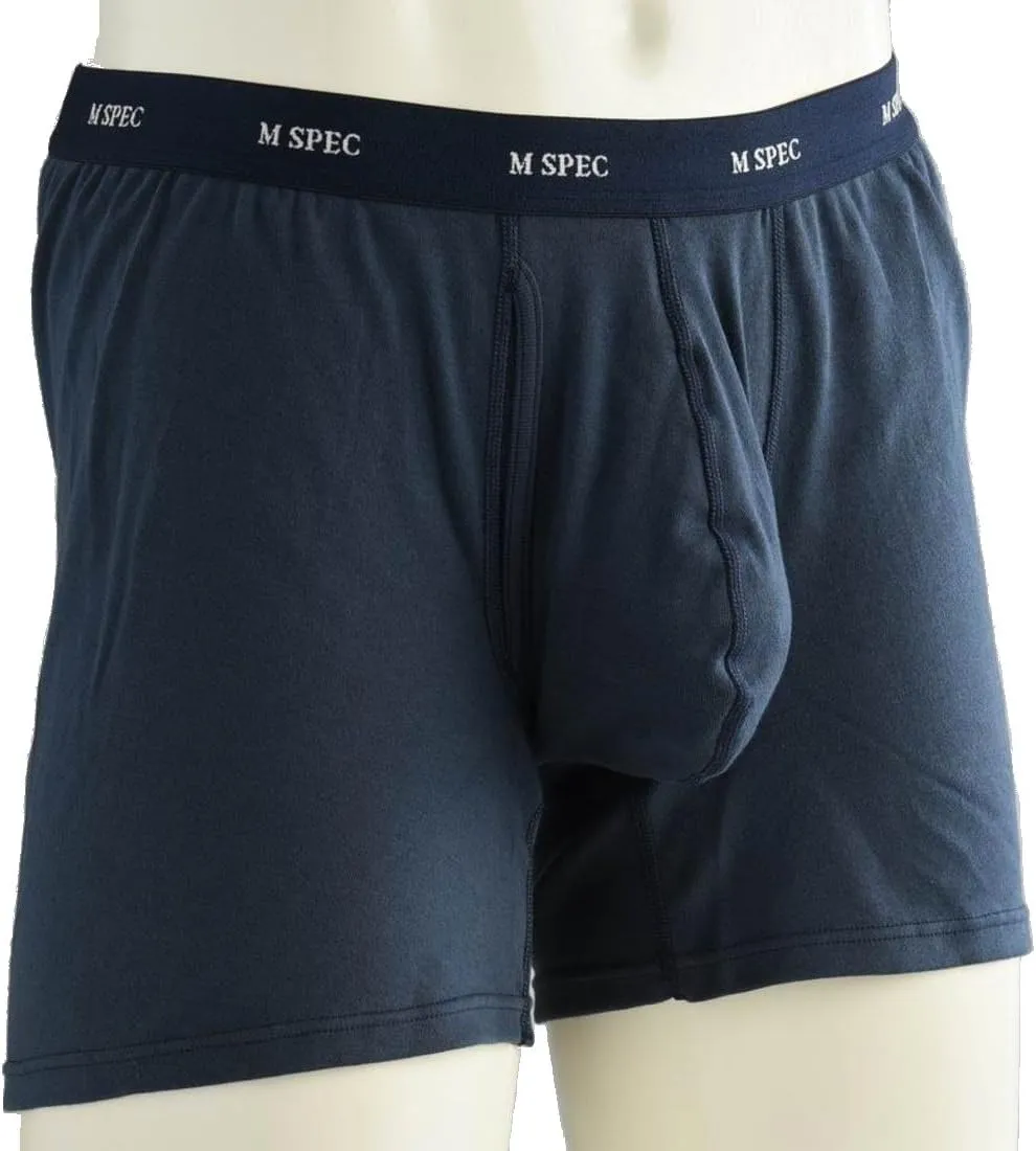 Men's Knit Boxers 3D-Crotch Breathable/Comfortable MS-04