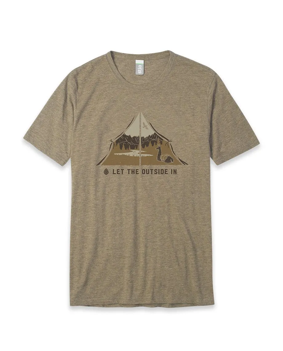 Men's Let The Outside In Camp Tee