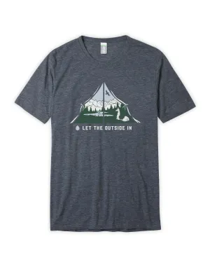 Men's Let The Outside In Camp Tee