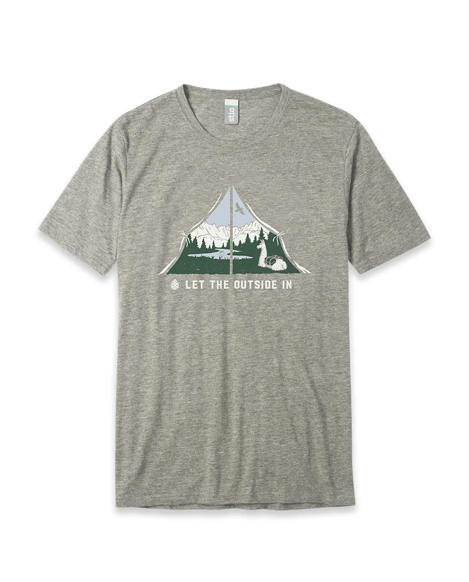 Men's Let The Outside In Camp Tee