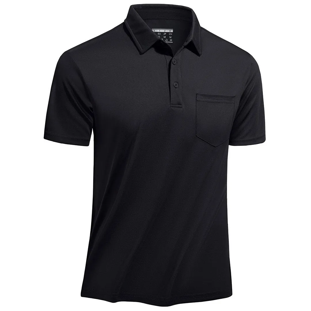 Men's Lightweight Hiking Fishing Polo Shirts