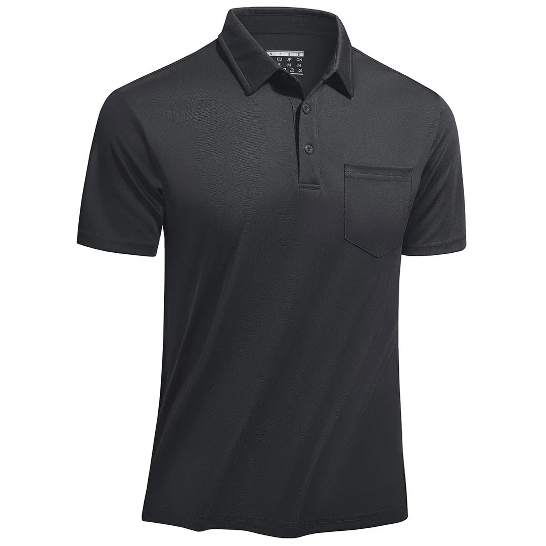 Men's Lightweight Hiking Fishing Polo Shirts