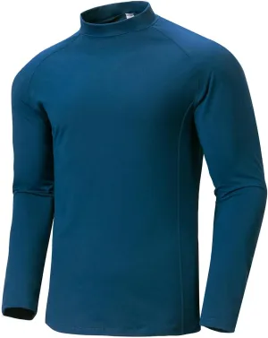 Men's Moisture Wicking Pullover Mock Neck Running Sweatshirt Long Sleeve Workout Shirts