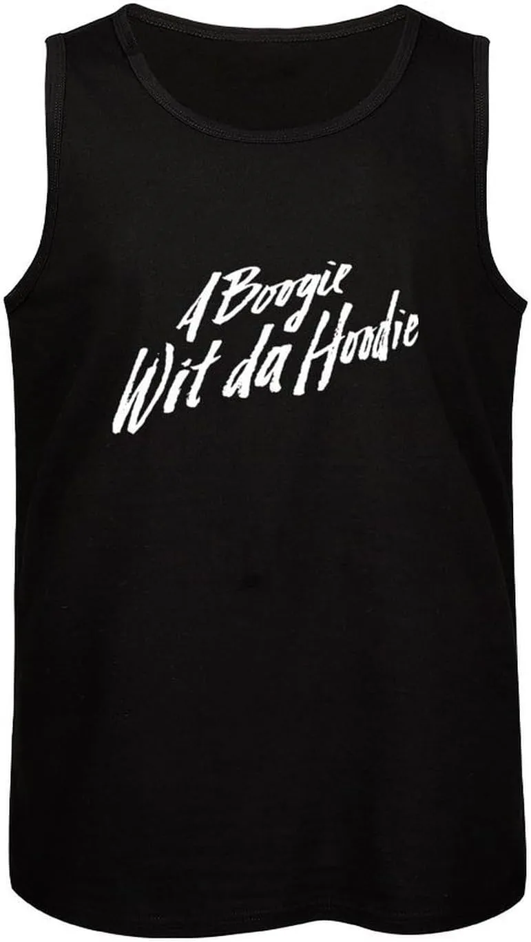 Men's Moisture-Wicking Sleeveless Shirt Durable Athletic Tank Trendy Basic Tank Top