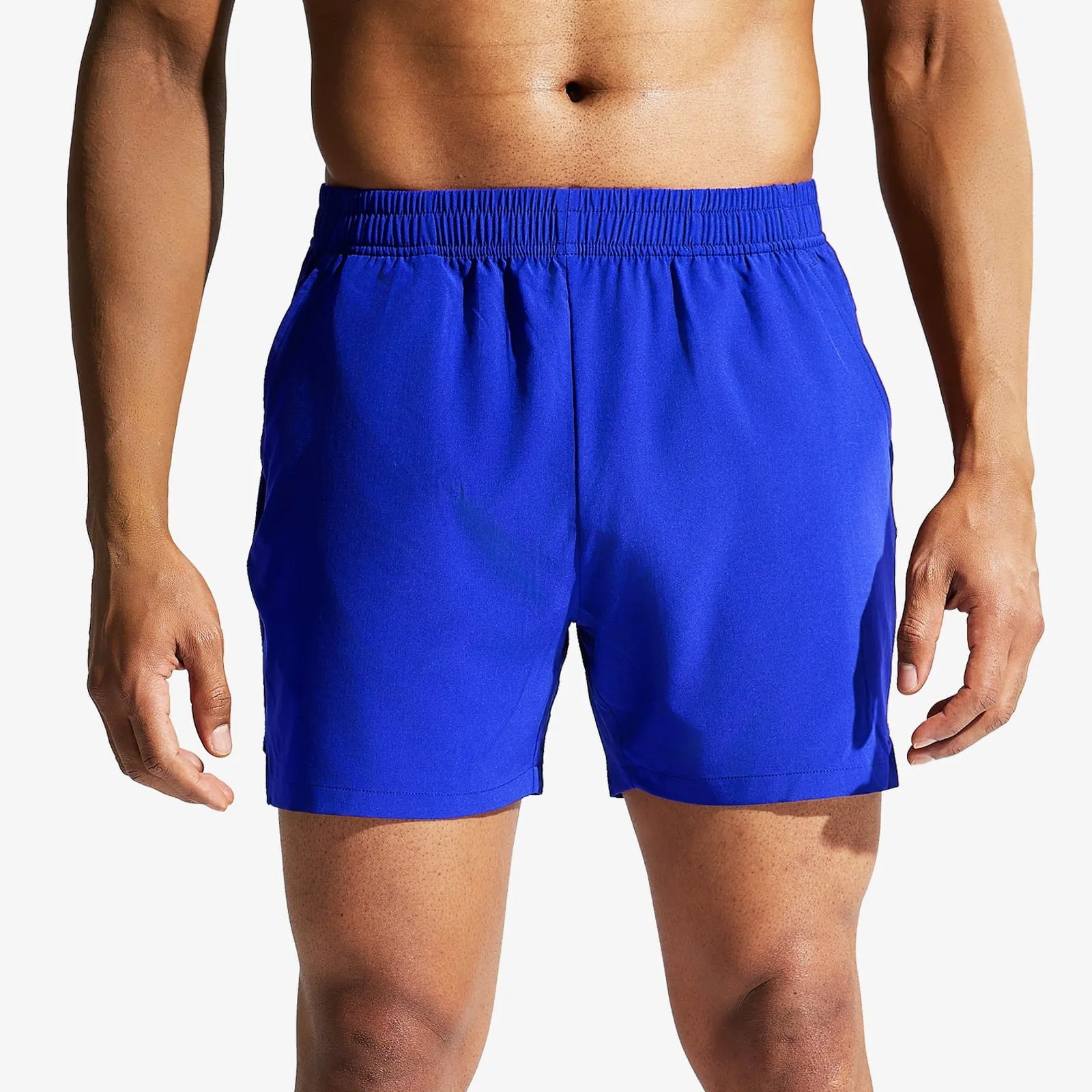 Men's Quick Dry Running Athletic Shorts with Pockets 5 Inch