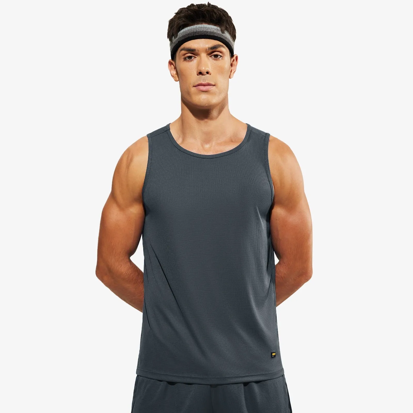 Men's Quick Dry Tank Tops Sleeveless Workout Shirts