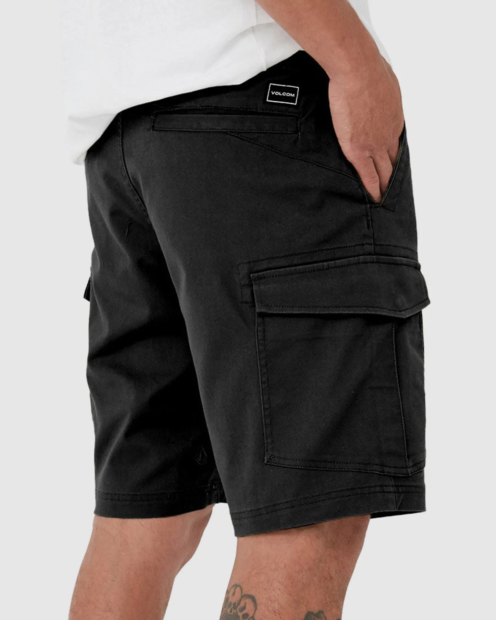 MENS REVEL STRETCH CARGO SHORTS