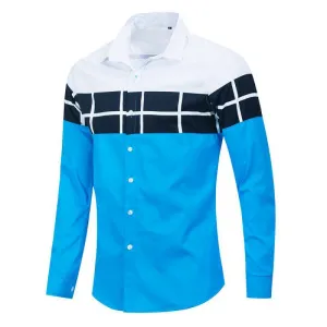 Men's Spring Casual Long Sleeved Cotton Shirt
