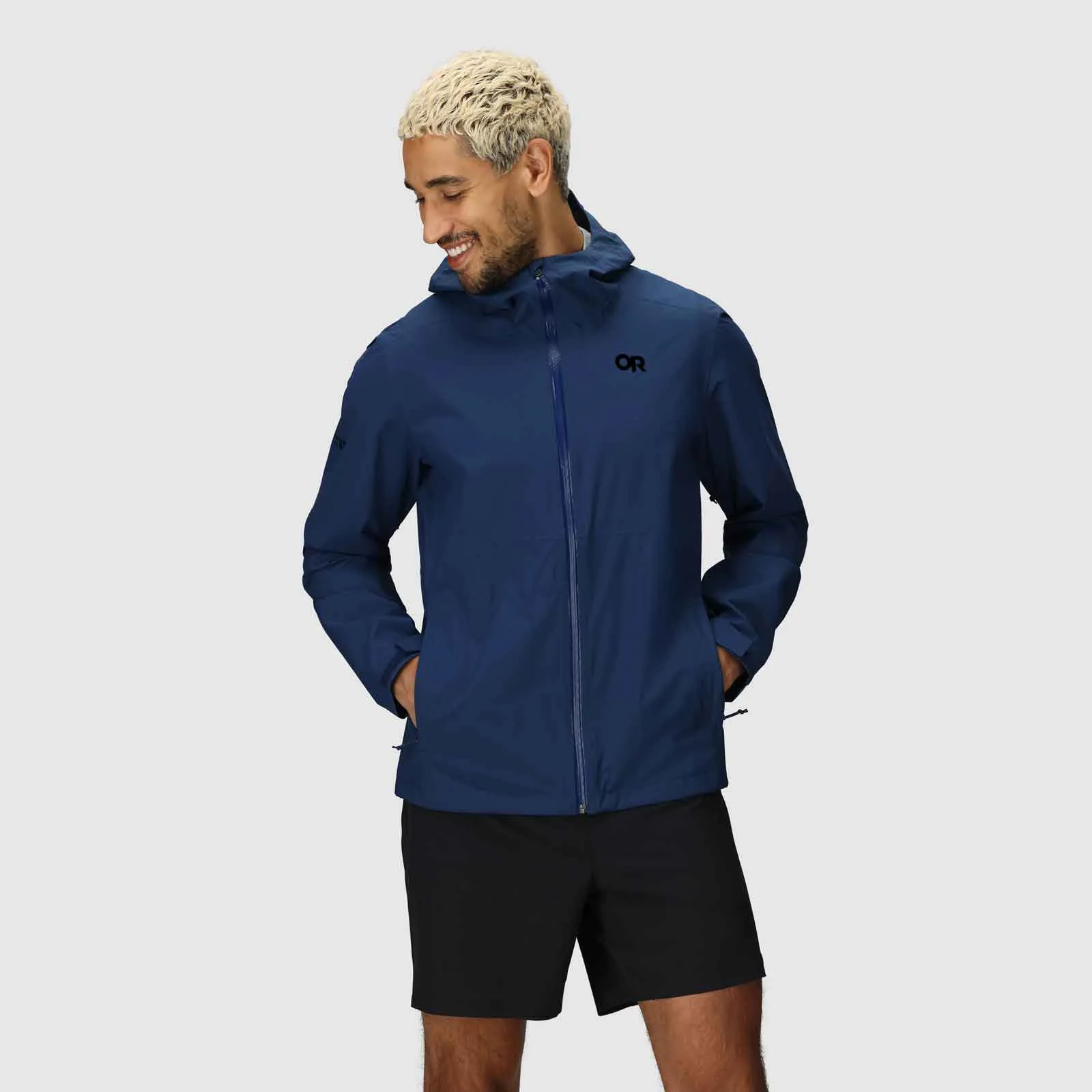 Mens Stratoburst Stretch Rain Jacket