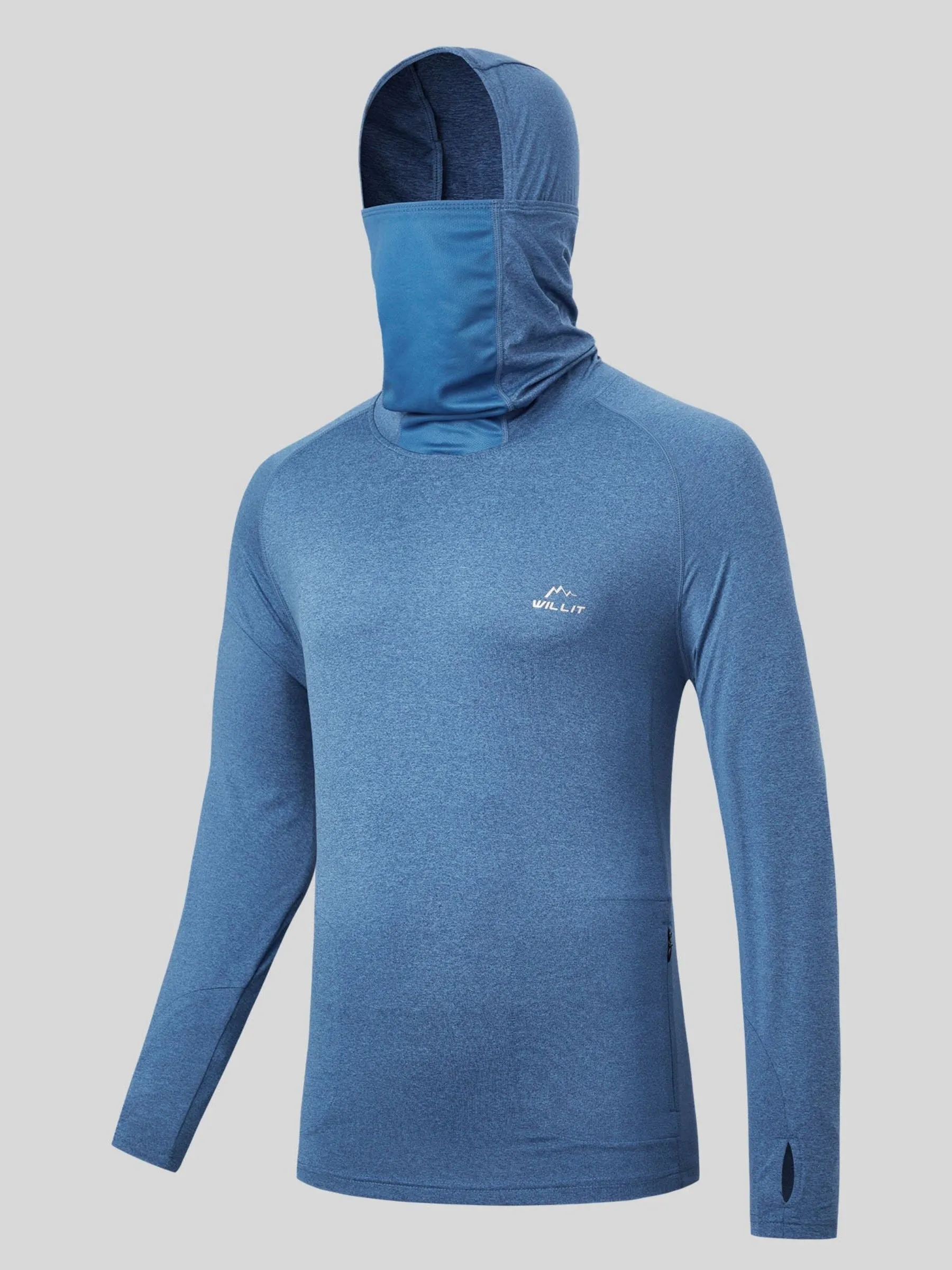 Men's Sun Protection Hoodie Shirts UPF 50 