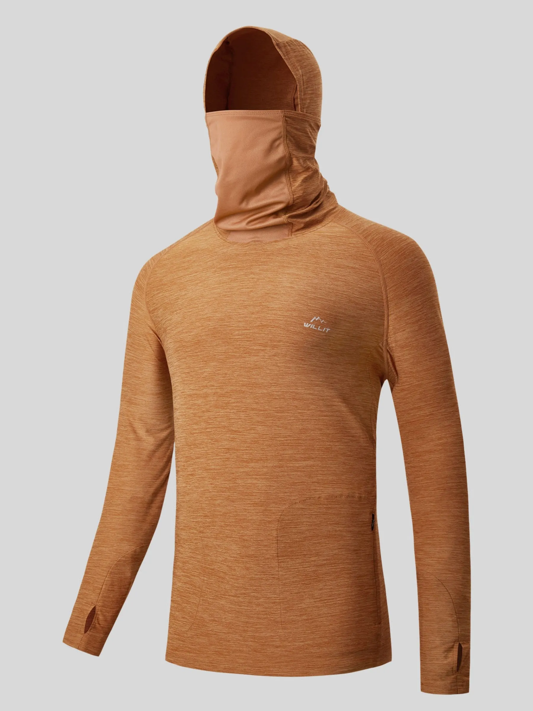 Men's Sun Protection Hoodie Shirts UPF 50 