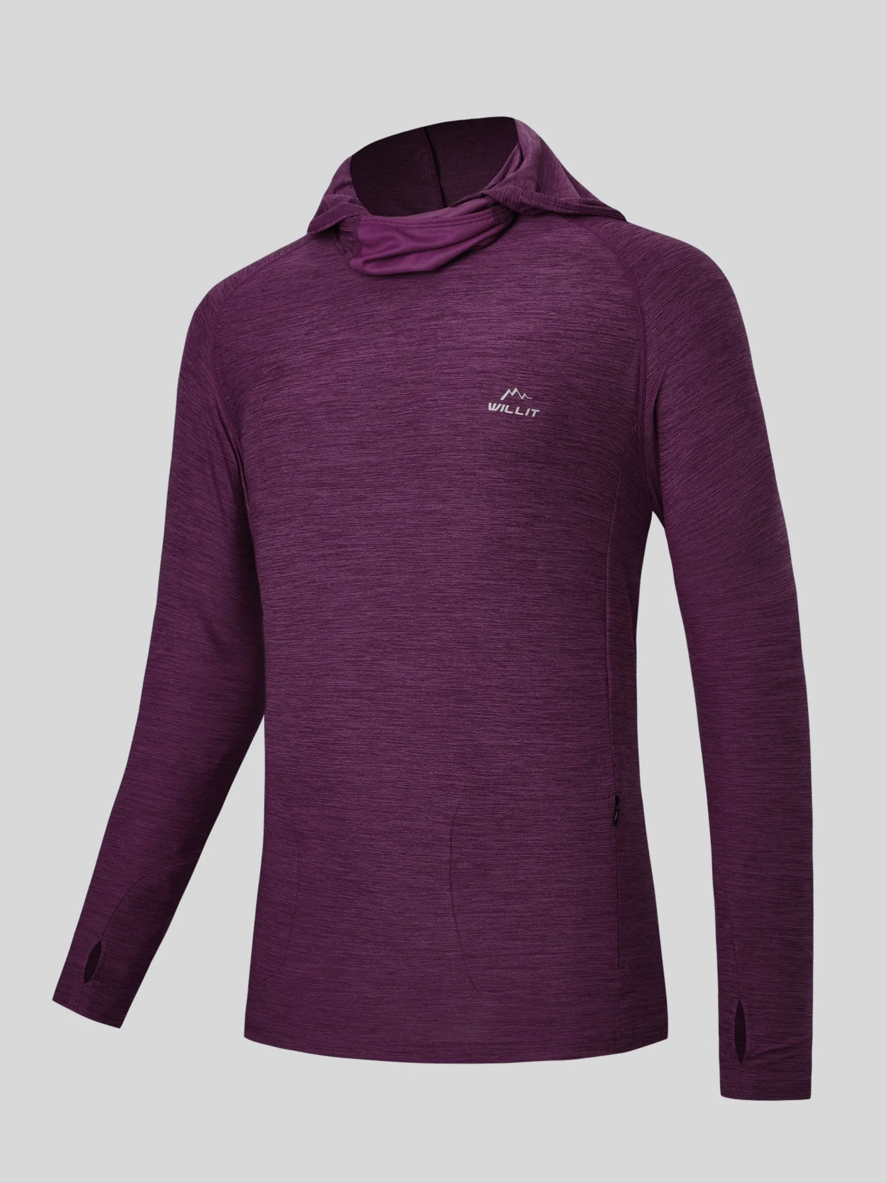 Men's Sun Protection Hoodie Shirts UPF 50 