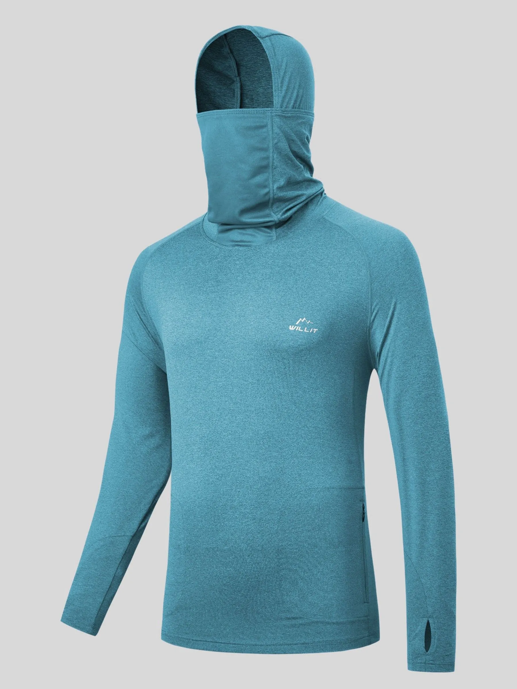 Men's Sun Protection Hoodie Shirts UPF 50 
