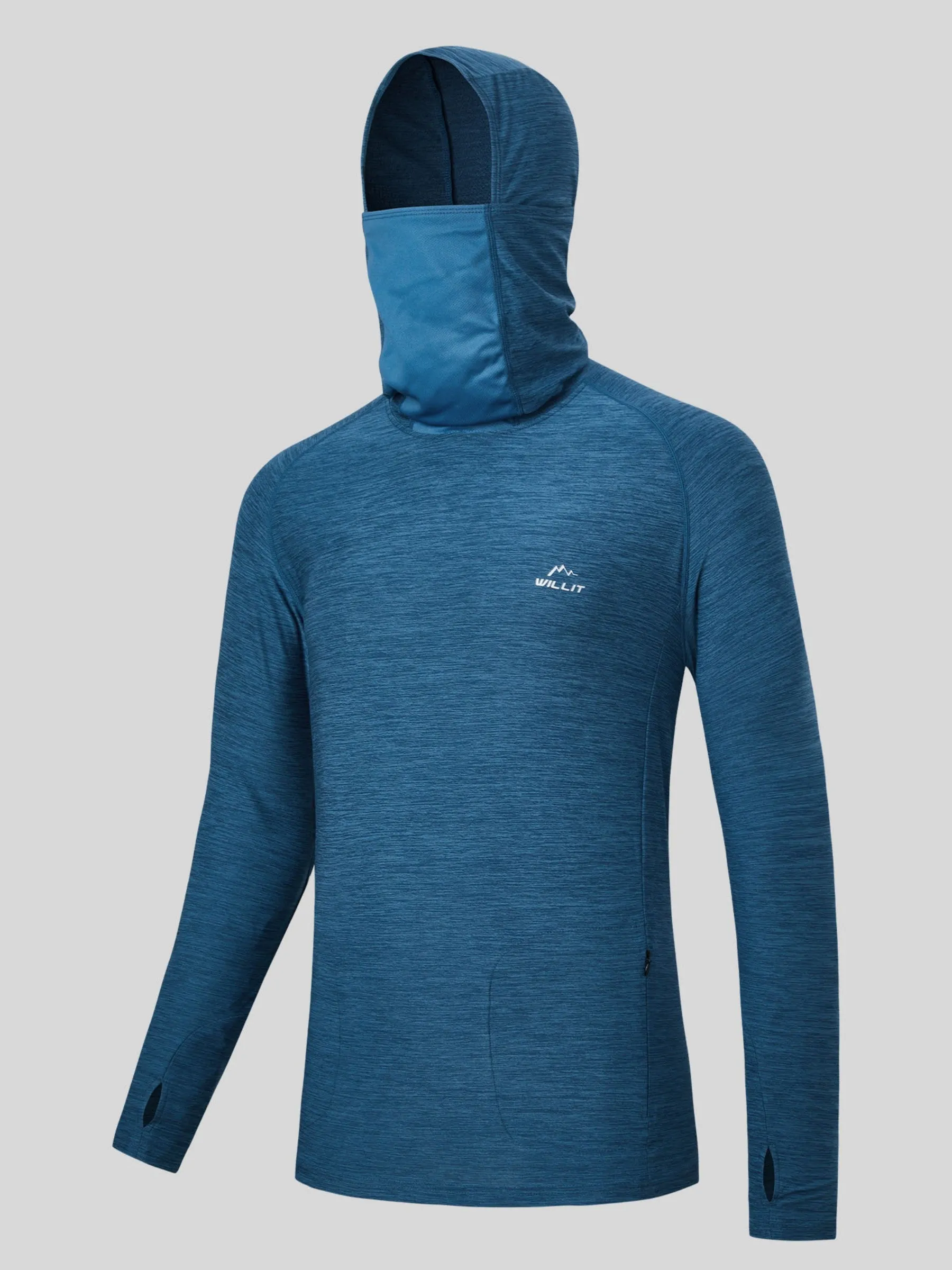 Men's Sun Protection Hoodie Shirts UPF 50 