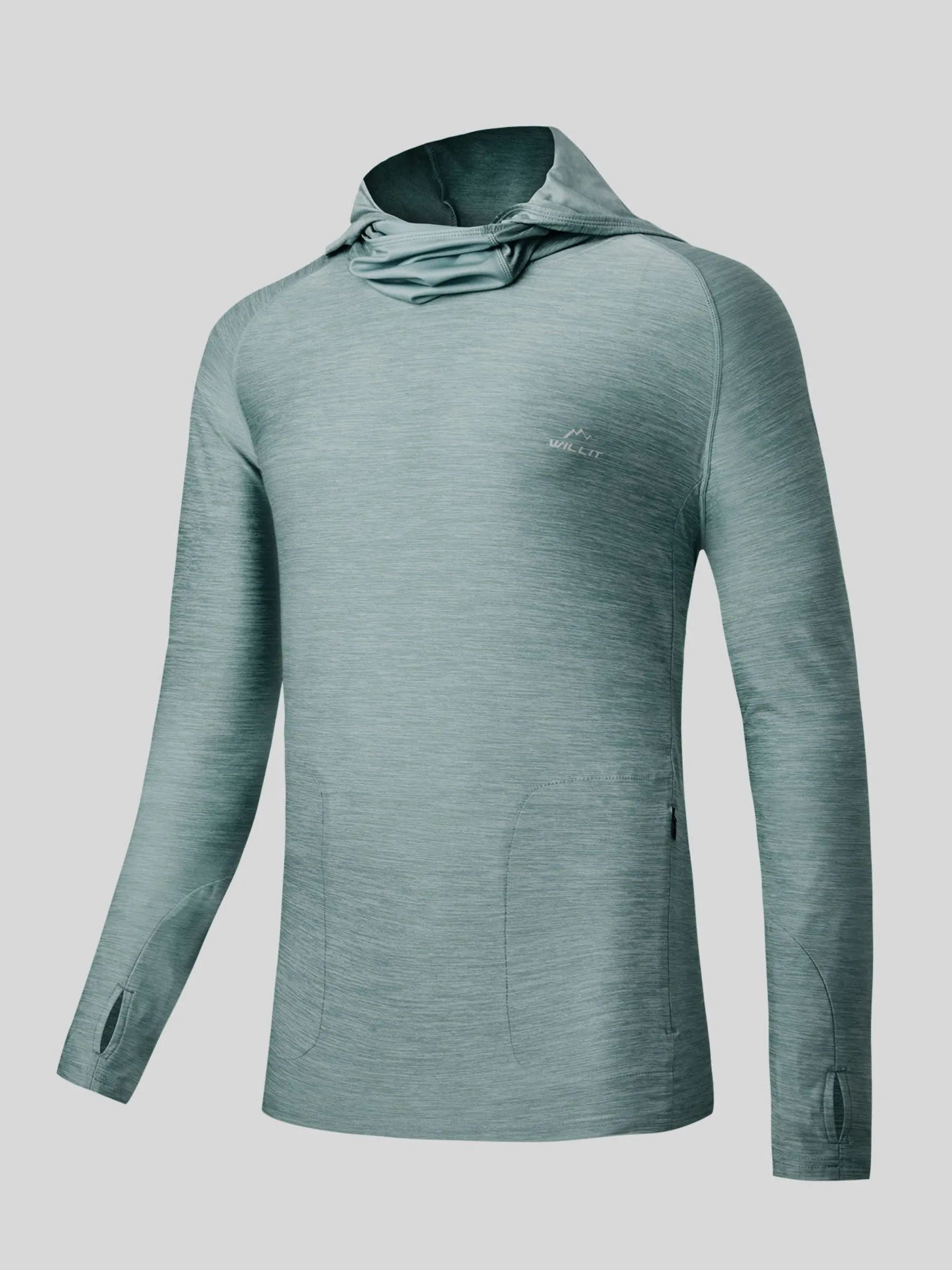 Men's Sun Protection Hoodie Shirts UPF 50 