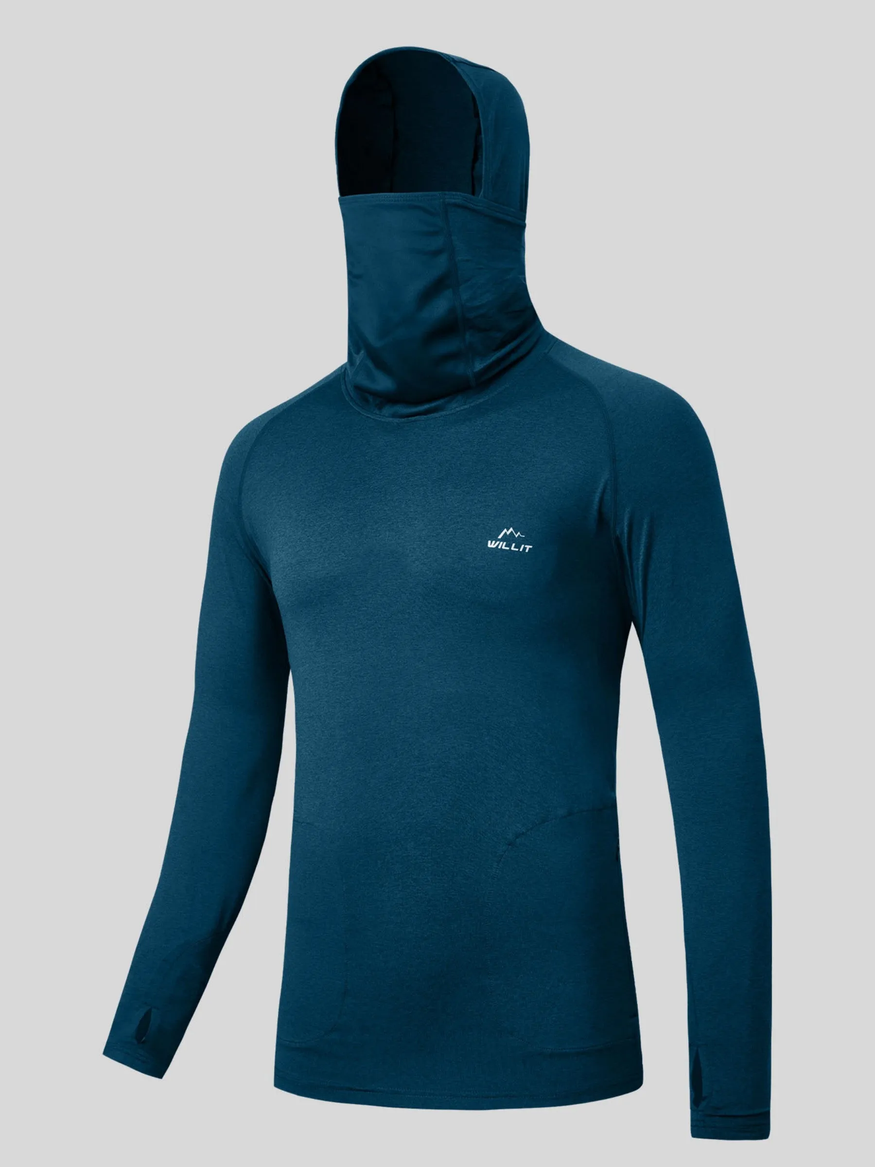 Men's Sun Protection Hoodie Shirts UPF 50 