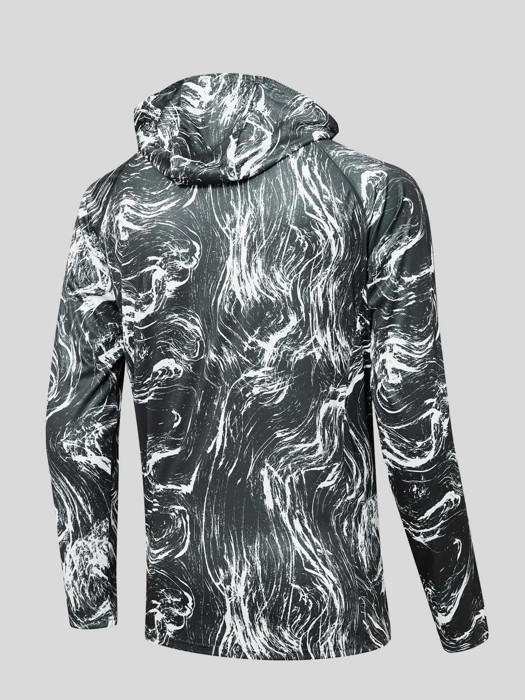 Men's Sun Protection Hoodie Shirts UPF 50 