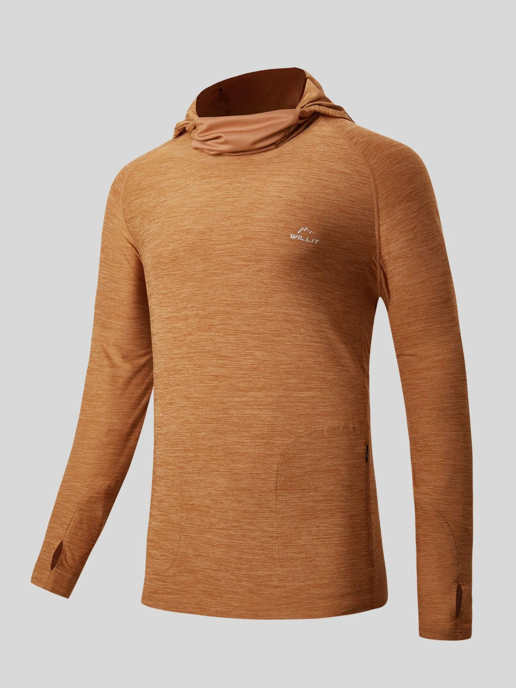 Men's Sun Protection Hoodie Shirts UPF 50 