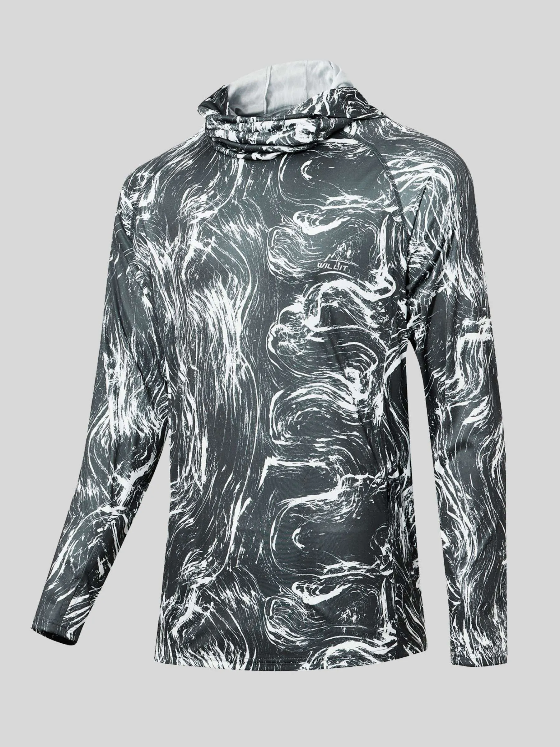 Men's Sun Protection Hoodie Shirts UPF 50 