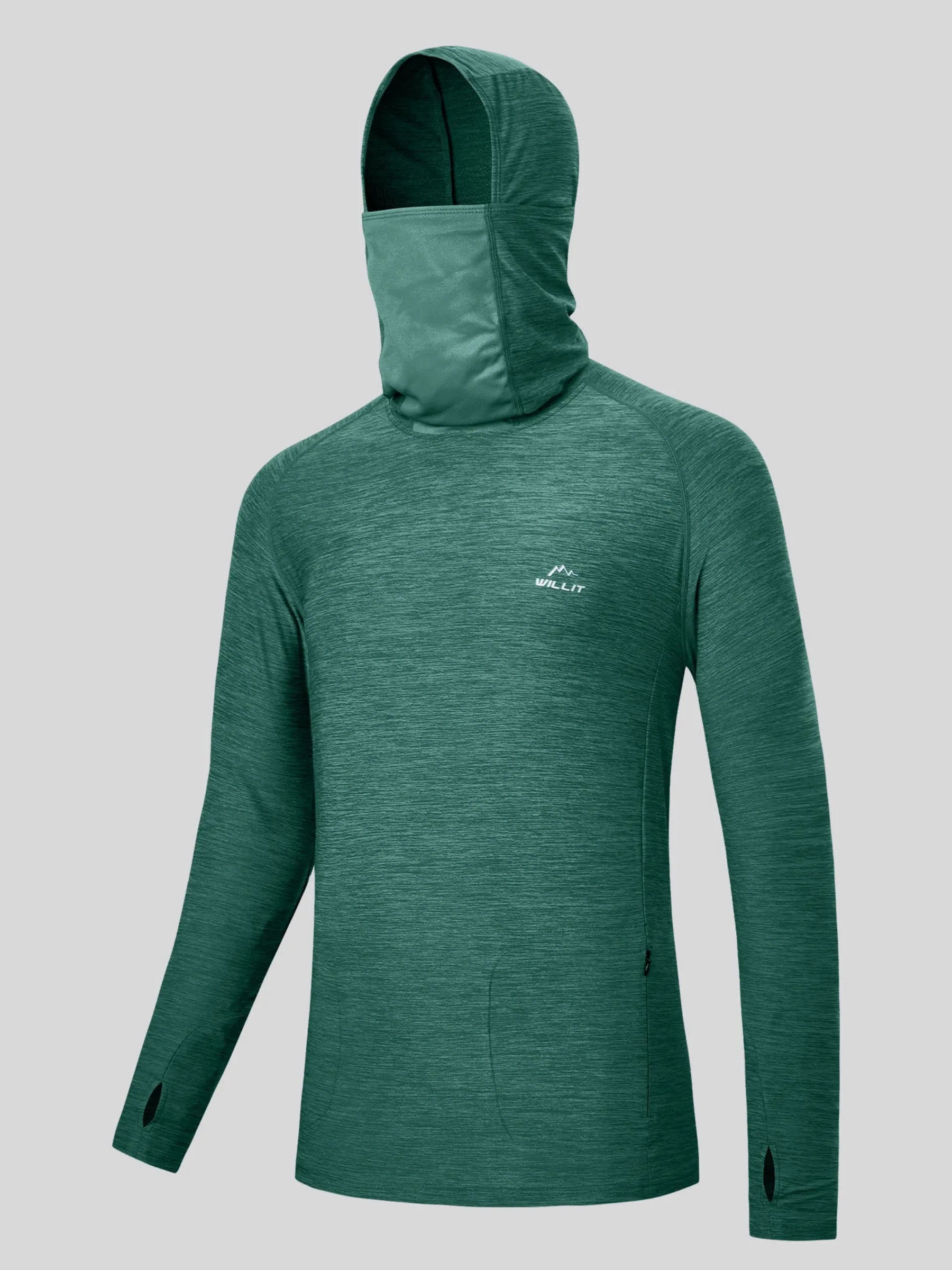 Men's Sun Protection Hoodie Shirts UPF 50 