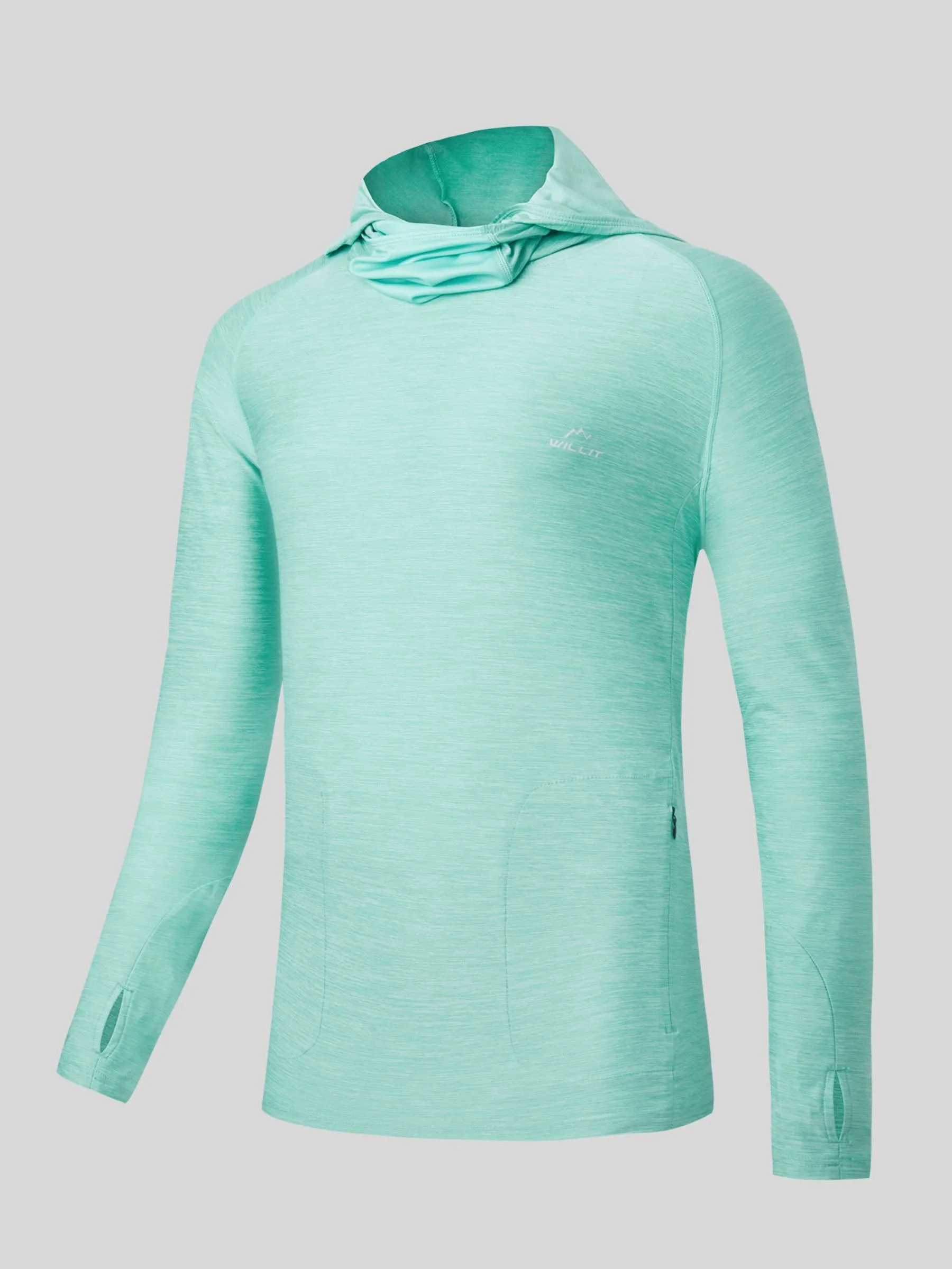 Men's Sun Protection Hoodie Shirts UPF 50 