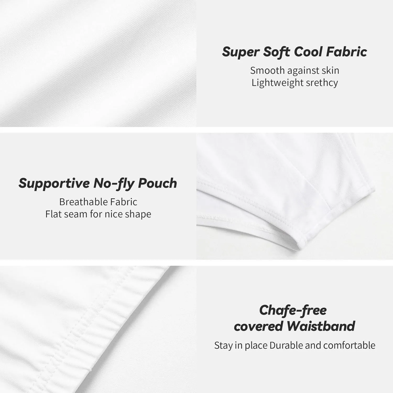 Men's Underwear Briefs Soft Breathable Briefs Underwear Triangle Briefs
