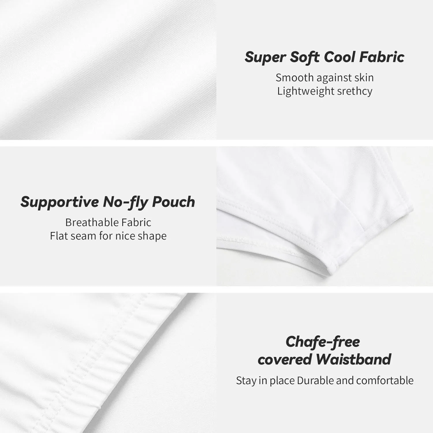 Men's Underwear Briefs Soft Breathable Briefs Underwear Triangle Briefs