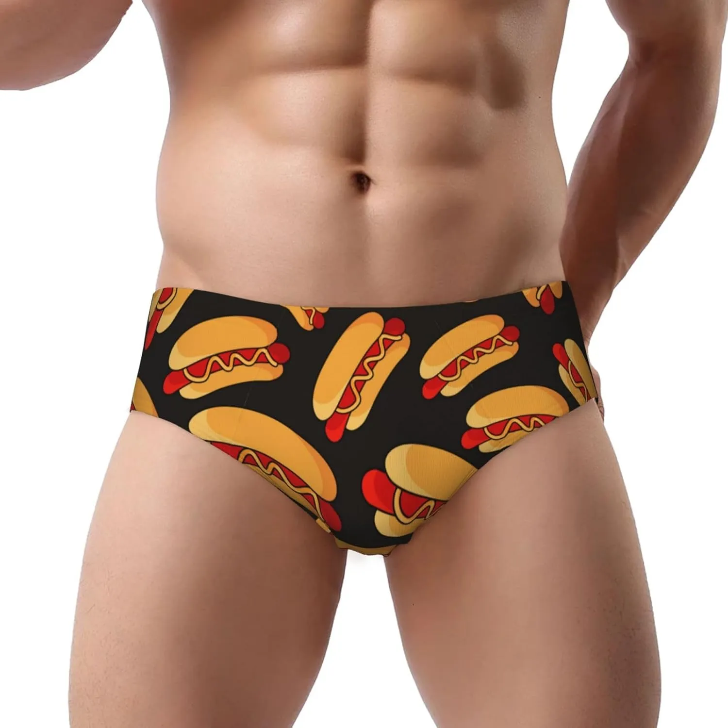 Men's Underwear Briefs Soft Breathable Briefs Underwear Triangle Briefs