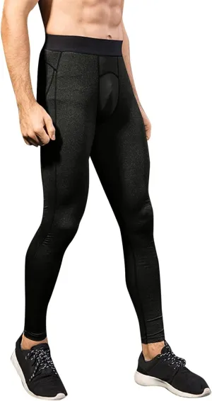 Mens Work Out Leggings 5X Mens Compression Pants Gym Legging Pack Mens Athletic Tights Running Tight Skin Tight Leather Pants Mens Compression Pants with Pockets