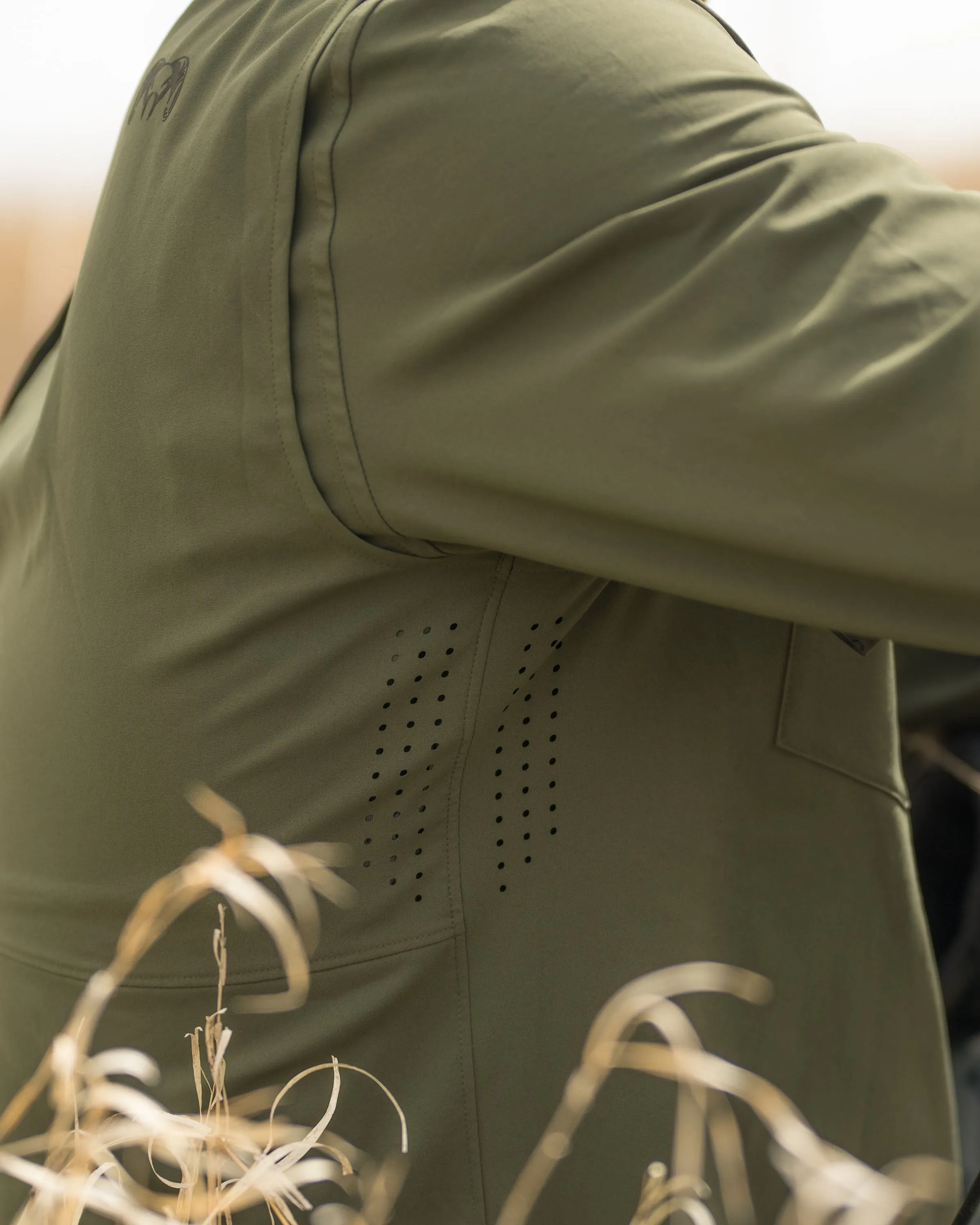 Mesa Vented LS Snap Shirt | Stone