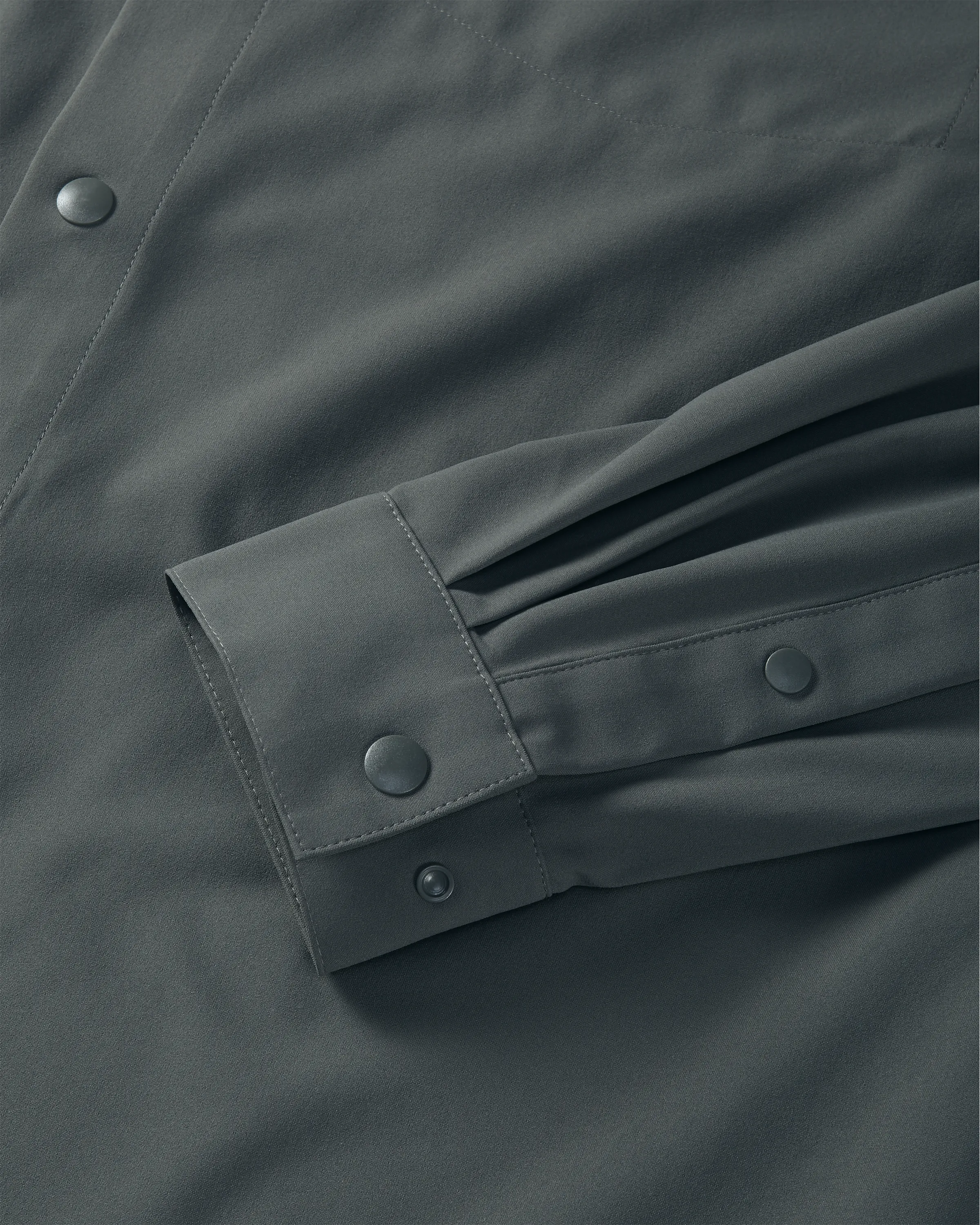 Mesa Vented LS Snap Shirt | Stone