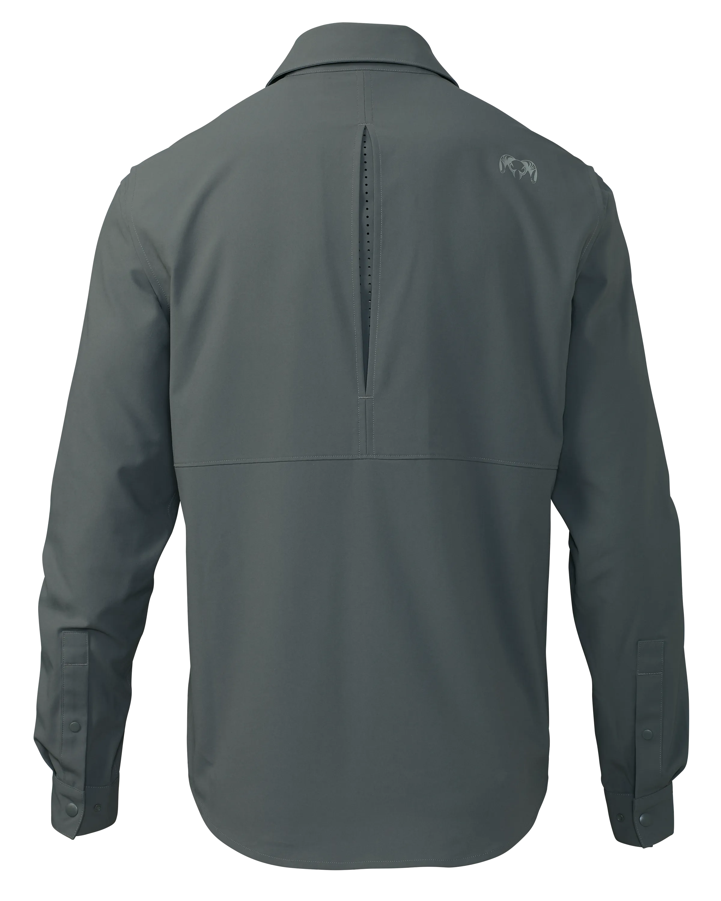 Mesa Vented LS Snap Shirt | Stone